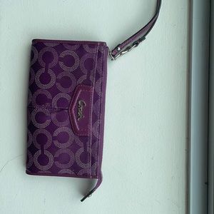 Purple Coach Wrislet